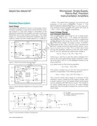 MAX4197ESA-T Datasheet Page 9