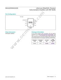 MAX4209KAUA+T Datasheet Page 16