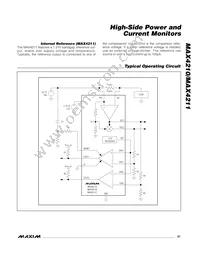 MAX4210AETT+ Datasheet Page 21