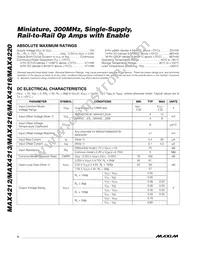 MAX4213ESA+TG002 Datasheet Page 2