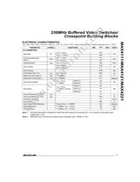 MAX4221CSE+T Datasheet Page 3