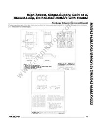 MAX4222EEE/GG8 Datasheet Page 15