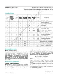 MAX4232AKA+TGC1 Datasheet Page 8