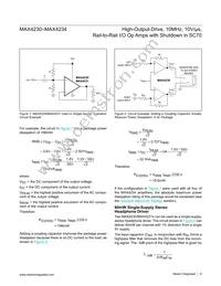 MAX4232AKA+TGC1 Datasheet Page 9