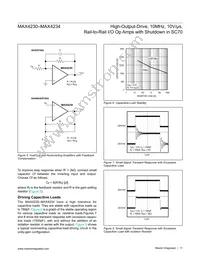 MAX4232AKA+TGC1 Datasheet Page 11