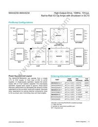MAX4232AKA+TGC1 Datasheet Page 13