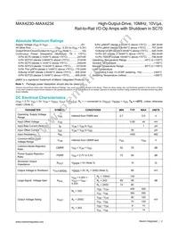 MAX4234AUD-T Datasheet Page 2