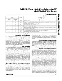 MAX4237EUT-T Datasheet Page 11
