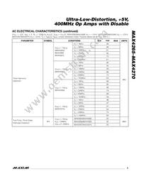 MAX4270ESD-T Datasheet Page 5