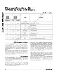 MAX4270ESD-T Datasheet Page 12