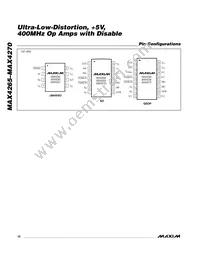 MAX4270ESD-T Datasheet Page 16