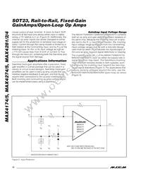 MAX4281EUK-T Datasheet Page 12