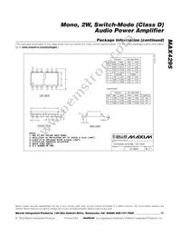 MAX4295ESE Datasheet Page 15