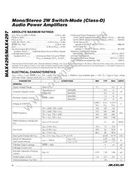 MAX4297EAG+T Datasheet Page 2
