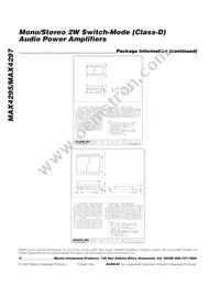 MAX4297EAG+T Datasheet Page 18