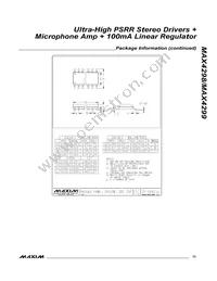 MAX4299EWP+T Datasheet Page 13