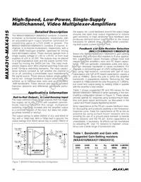 MAX4312GEE+TB5C Datasheet Page 12