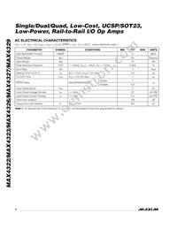 MAX4326EUA+TGA5 Datasheet Page 4