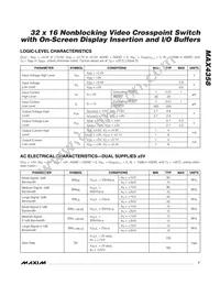 MAX4358ECE+TD Datasheet Page 7