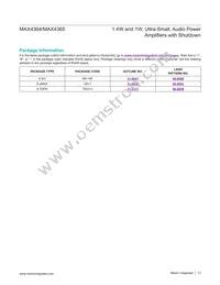 MAX4364ESA+CGL Datasheet Page 13