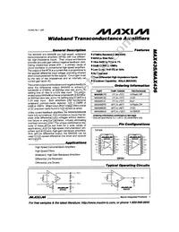 MAX436CSD+ Datasheet Page 2