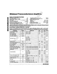 MAX436CSD+ Datasheet Page 3