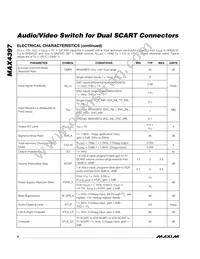 MAX4397SCTM+T Datasheet Page 4