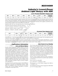 MAX44009EDT+ Datasheet Page 11