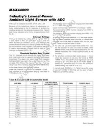 MAX44009EDT+ Datasheet Page 12