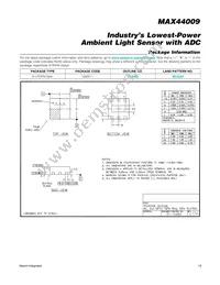 MAX44009EDT+ Datasheet Page 19