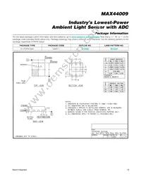 MAX44009EDT+T Datasheet Page 19