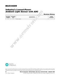 MAX44009EDT+T Datasheet Page 20