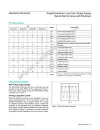 MAX4401AXT+TG50 Datasheet Page 8