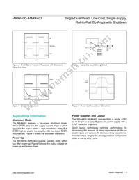 MAX4401AXT+TG50 Datasheet Page 9