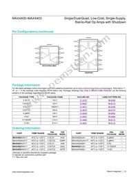 MAX4401AXT+TG50 Datasheet Page 10