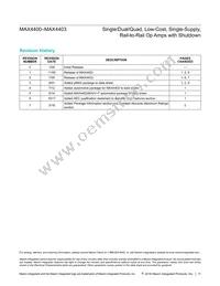 MAX4401AXT+TG50 Datasheet Page 11