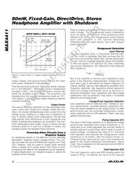 MAX4411ETP+TG24 Datasheet Page 12