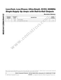 MAX4412EXK+G21 Datasheet Page 16