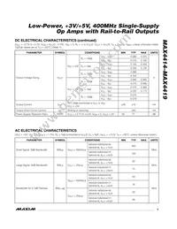 MAX4415EUA+ Datasheet Page 3