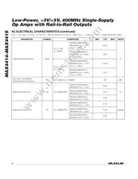 MAX4415EUA+ Datasheet Page 6