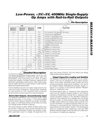 MAX4415EUA+ Datasheet Page 15