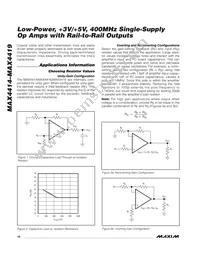 MAX4415EUA+ Datasheet Page 16