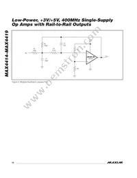 MAX4415EUA+ Datasheet Page 18