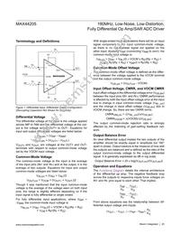 MAX44205AUB+T Datasheet Page 20