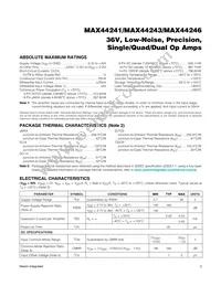 MAX44243AUD+T Datasheet Page 2