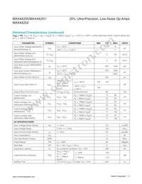 MAX44250AUA+T Datasheet Page 3