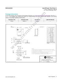 MAX44264EWT+T Datasheet Page 9