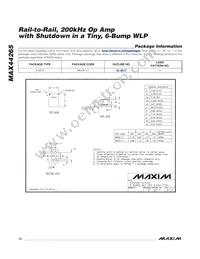 MAX44265EWT+T Datasheet Page 12