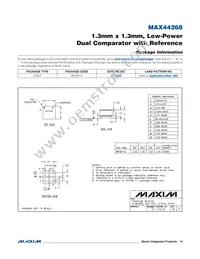 MAX44268EWL+T Datasheet Page 14