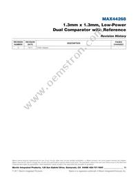 MAX44268EWL+T Datasheet Page 15